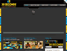 Tablet Screenshot of 30seconds.ie